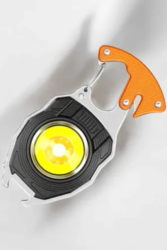 Led Fener Ve Düdük Acil Durum Seti 5 Fonksiyonlu Usb Şarjlı