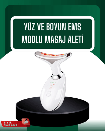 LED Işık Destekli Kırışıklık Karşıtı Yüz Bakım Aleti