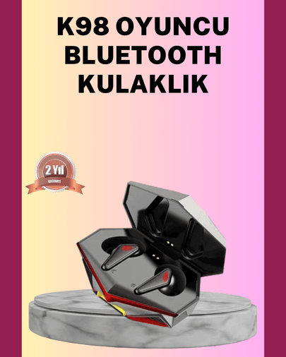Led Işıklı Metal Kasa Kablosuz Gaming Kulaklık
