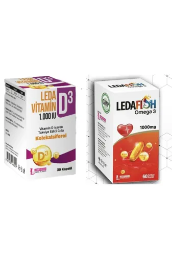ledafarma 9999 Pharma Vitamin D3 1000'ıu
