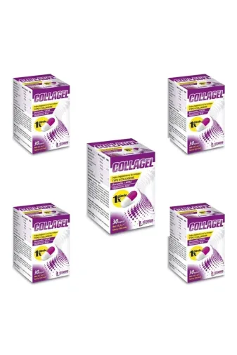 LedaPharma 4a-LDPHRM_COLLGL30_05 Collagel 30 Kapsül X5 Adet