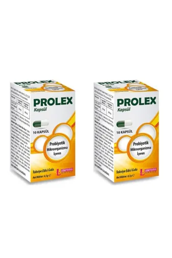 LedaPharma 4a-uALDPHRM_PROLX10_02 Prolex 10 Kapsül X 2 Adet