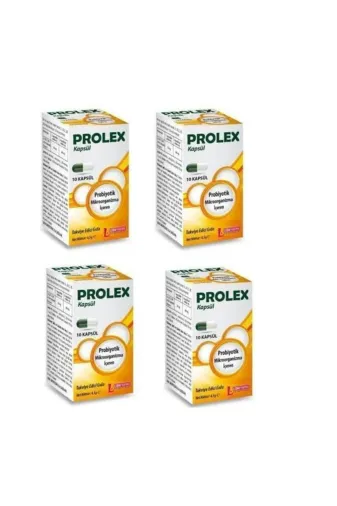 LedaPharma 8681438468215-4 Prolex Probiyotik 10 Kapsül 4 Adet