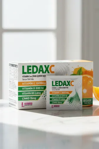 LedaPharma 8681438468512 Ledax C Vitamini 1000 Mg 30 Saşe C Vitamini