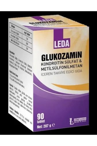 LedaPharma 8681438468543 Leda Glukozamın 90 Tablet