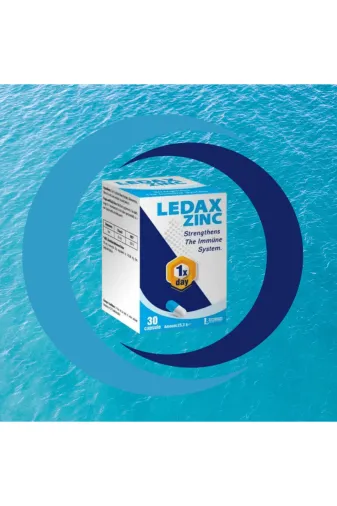 LedaPharma 8888 Ledax Zinc Çinko Içeren Takviye Edici Gıda