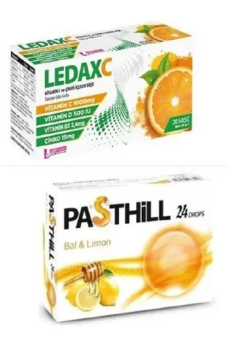 LedaPharma GMY-01-029-PL Ledaxc 30 Saşe + Pasthill Limon