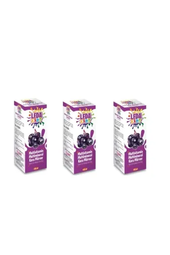 LedaPharma LedaKidsUğurluSepet2256 Leda Kids Multivitamin X3