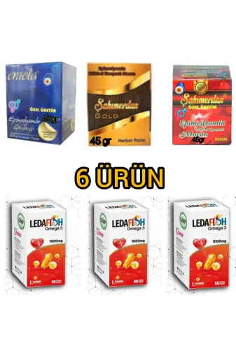 LedaPharma Omg36 Leda Omega 3 60 Soft Kp & Pekmezli Macun Mini