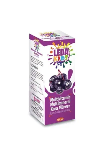 LedaPharma P27313S8003 Ledakids Sambu Kara Mürver Ekstresi 125 Ml