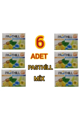LedaPharma TYCASU7JIN171255921655494 Pasthill Mix 12 Drops Ballimon Ve Mentollü