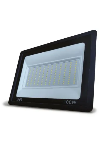 Ledram GR-100 6500 KELVİN 100W 6500K Beyaz Işık A Enerji Tüketimi 9000Lm Led Slim Tablet Projektör Armatür
