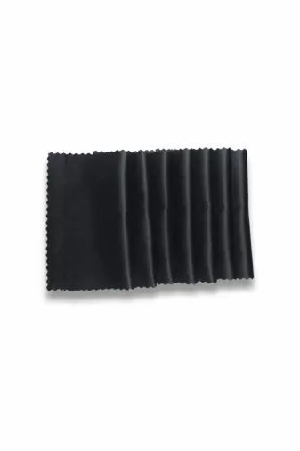 Lionel TYBSPE8GRXG6BLW390 Siyah Renk 100 Adet Mikrofiber Gözlük Temizleme Bezi Büyük Boy 15X18 Cm