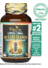 Lipozomal Multivitamin 13 Vitamin & 6 Mineral Cilt - Saç - Tırnak & Enerji | Akıllı Gıda Takviyesi