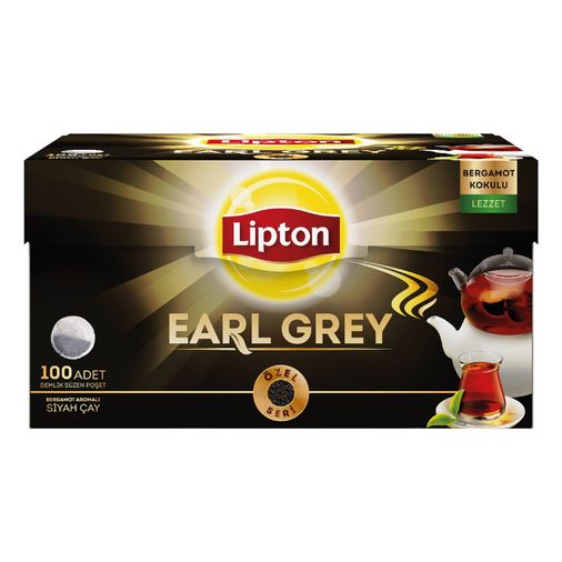 lipton455489 Lipton Earl Grey Demlik Poşet Çay 100'lü 320 G
