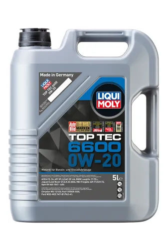 Liqui Moly AFGKMNWZ Motor Yağı 0W-20 Top Tec 6600 (5 Litre) 21411