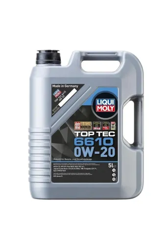 Liqui Moly LM21662 0W20 Motor Yağı Top Tec 6610 5 Litre (21662) 0W-20 Motor Yağı