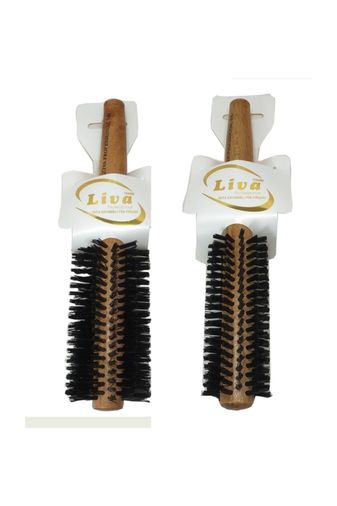 Liva 540-350 Fırçası Yanmaz Profesyonel Fön Fırçası 2 Adet