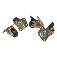 LN-ZMN-TKR-5525-XX Dikili tip Tekerlek Grubu, 1 set=4 ad, 2ad frenli, 2 ad Frensiz
