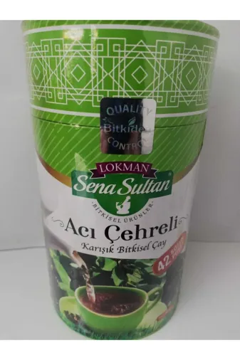 Lokman Sena Sultan çay2 Acı Çehreli Çay 42'li Süzen Poşet