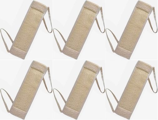 Loofah İpli Kemer (Kabak) MS-12 (6 Lı Set)