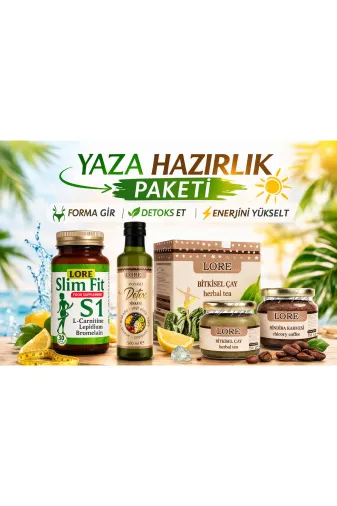 LORE LIFE lore set Lorelife Herbal Bitkisel 4 Lü Set