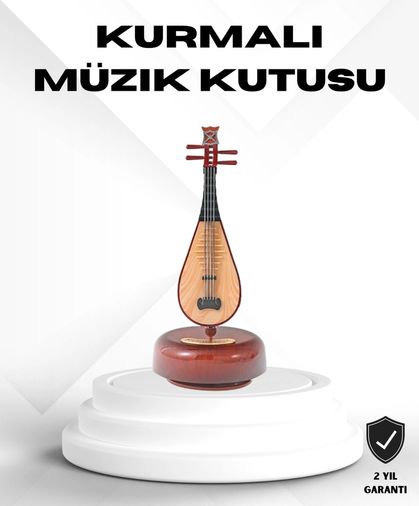 Luord Store 114529912 Figürlü Müzik Kutusu Zarif Melodili Dekoratif Model Çok Renkli