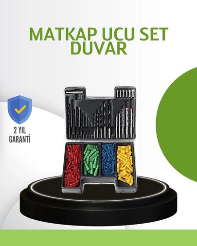 Luord Store 114877966 Ahşap Metal Beton Delme Uç Seti Organizerli Karbon Çelik Matkap Ucu