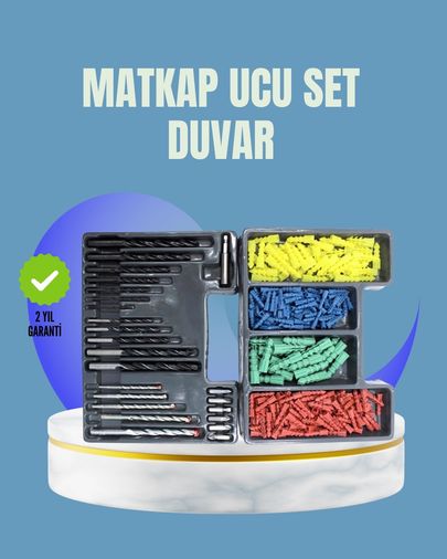 Luord Store 114877989 Matkap Ucu Seti Organizerli Çok Amaçlı Delme Uçları