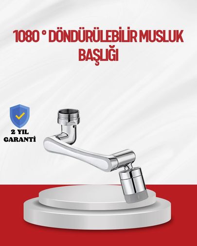 Luord Store TRİTHLTXUCZZMUSLUKAPARATIIIIII-2-BLNCCC 1080 Çok Yönlü Musluk Aparatı Püskürtme Ve Köpük Akışlı