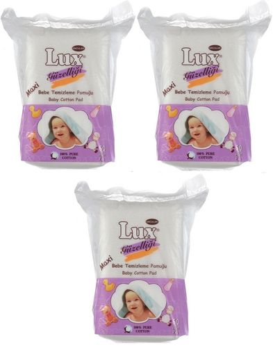 Lux Bebek Temizleme Pamuğu 180 Adet (3Pk*60)