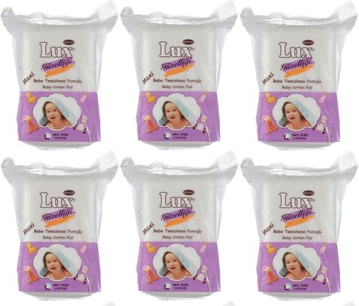 Lux Bebek Temizleme Pamuğu 360 Adet (6Pk*60)