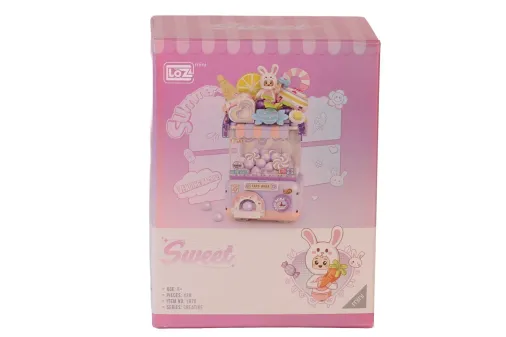 LZ1679 LOZ Sevimli Gashapon Makineleri MOR BLOCK OYUNCAK 428 PRÇ