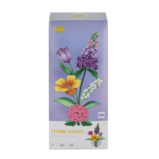 LZ4604 LOZ Çiçek Blok Seti 608 Parça -Vagon life