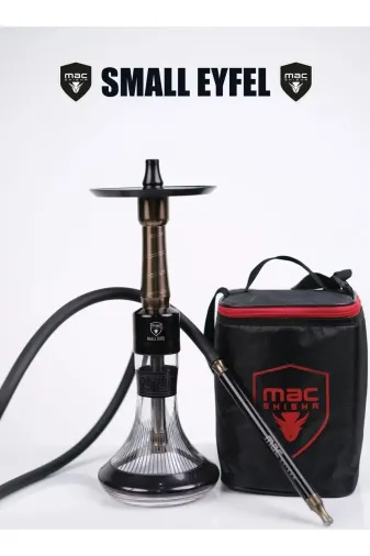 MAC SHISHA 32521 Small Eyfel Çantali Orta Boy Nargile Takimi
