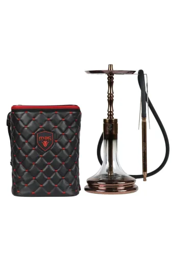 MAC SHISHA biggirnetitan Büyük Boy %100 Çelik Nargile Takımı Özel Tahliye Sistemli Profesyonel Çelik Big Girne Titan