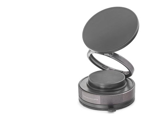 Magsafe Uyumlu Manyetik Vantuzlu 360° Döner Araç Içi Telefon Tutucu Metal - Siyah HDX8027