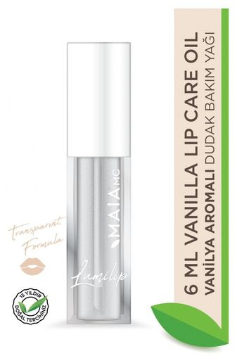 Maia mc maıa105 Lumilip Parlatıcı Ve Nemlendirici Dudak Bakım Yağı - Vanilya Aromalı Lip Gloss 6Ml