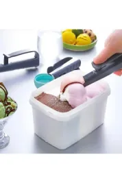 Mandallı Dondurma ve Krema Porsiyonlama Kaşığı