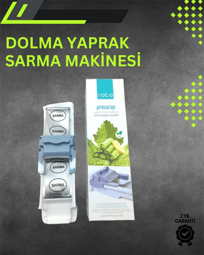 Manuel Yaprak Sarma Cihazı Gıdaya Uygun Kolay Temizlenebilir Tasarım