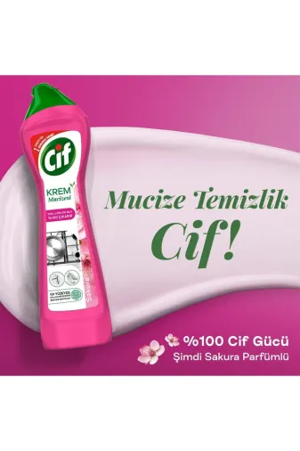 Mara cifkrem Krem Mucizesi Sakura Parfümlü Yüzey Temizleyici 750 Ml