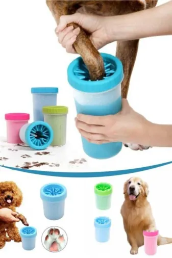 markapet HKNRMST04894 Silikon Uçlu Köpek Pati Yıkama Aparatı 9X12 Cm