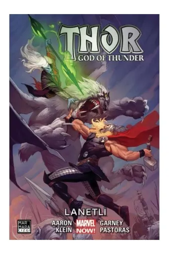Marmara Çizgi Yayınları 9786257646673 Thor: God Of Thunder 3 Lanetli Jason Aaron