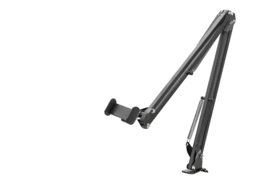 Masa Kenarı Telefon Ve Tablet Standı 360 Derece Siyah