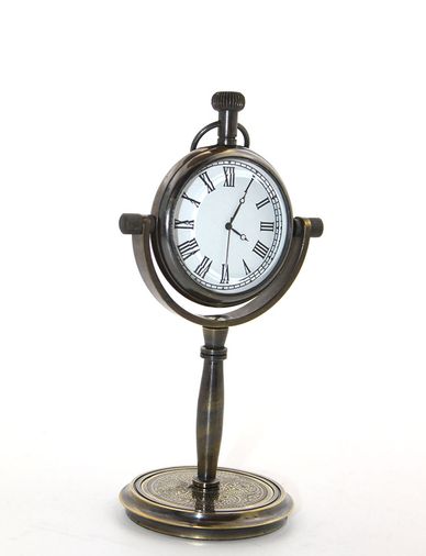 Masa Üstü Pirinç Saat Model 1