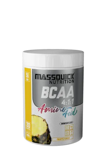 massquick MQ-BCAA-ANANAS-30 Bcaa 4:1:1 Ananas Aromalı - 300G - 30 Servis