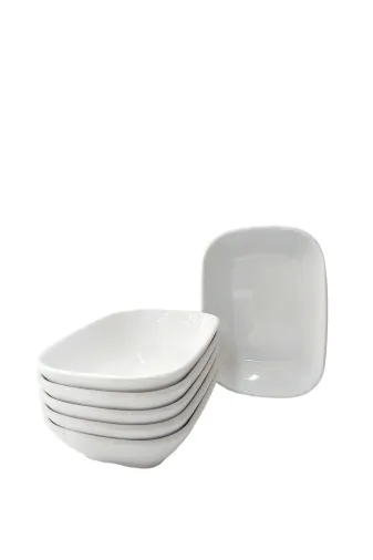 Matar Endüstriyel Mutfak Ekipmanları Thermo Melamin 17cm Salata Tabağı Thermo Melamin 17Cm Salata Tabak 6 Adet