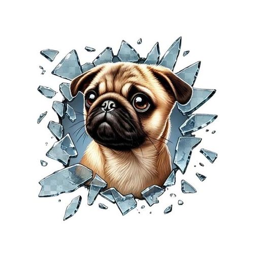 Mbb E-ticaret MEY02562741420583-BLMY Mey İthalat Fulcar French Bulldog Araç Stickerı