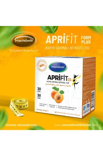 Mecitefendi 8681682715592 Aprifit Form Plus Kayısı Aromalı Bitkisel Toz (30 Şase)