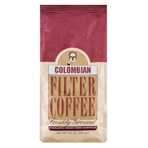 mehmetefendi8558 Kuru Kahveci Mehmet Efendi Colombian 250 Gr Filtre Kahve
